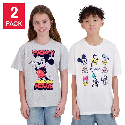 License Youth 2-pack Tees - Mickey Mouse