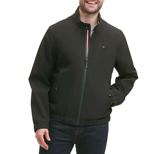 Tommy Hilfiger Men's Bomber Jacket - Black