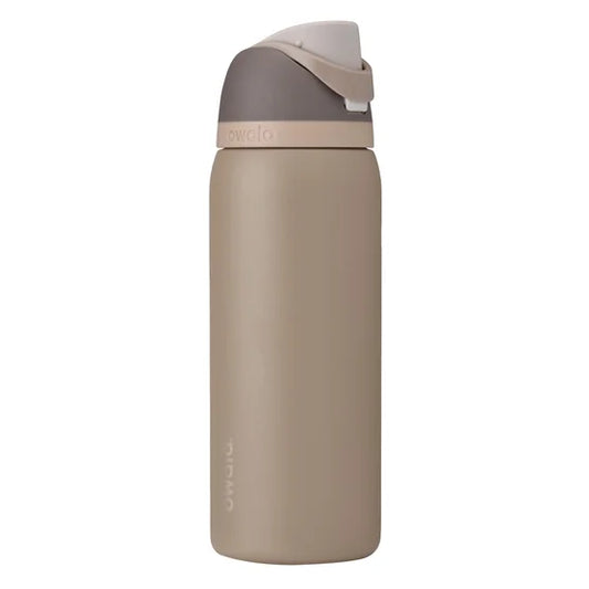 Owala FreeSip Stainless Steel 946 mL (32 oz.) Water Bottle (2-Pack in Brown colorways)