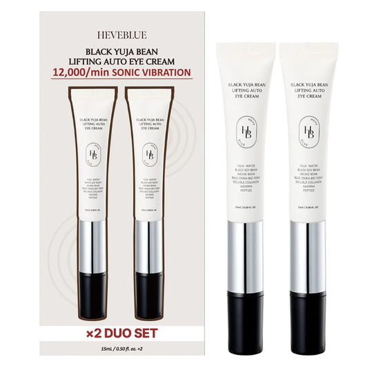 HEVEBLUE Black Yuja Eye Lifting Cream (0.5 fl oz, 2-pack)