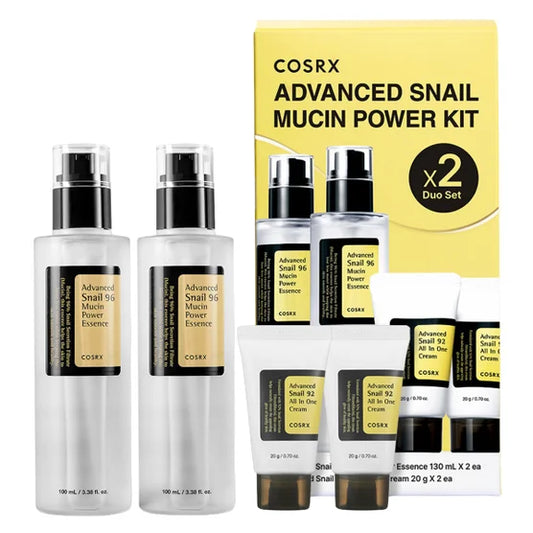 COSRX Advanced Snail 96 Mucin Power Essence & Advanced Snail 92 All In One Cream Bundle