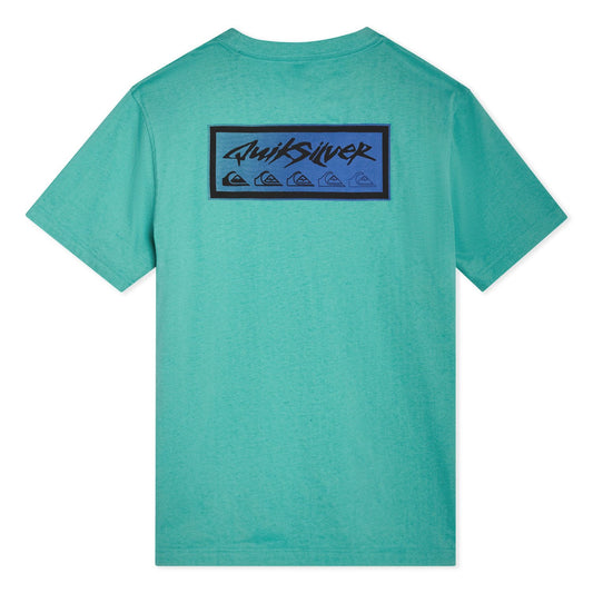 Quiksilver Men's Cotton Graphic Tee | Blue