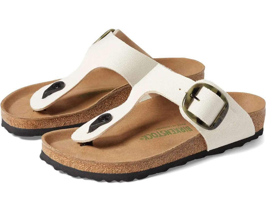 Birkenstock Gizeh Big Buckle Canvas Sandals
