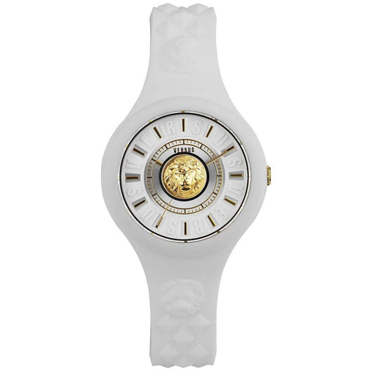 Versus Versace Fire Island Lion Silicone Watch, 39mm
