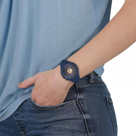 Versus Versace Fire Island Lion Silicone Watch, 39mm