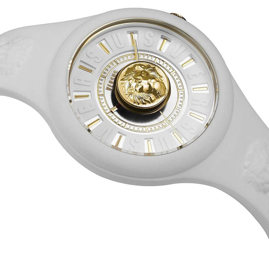Versus Versace Fire Island Lion Silicone Watch, 39mm