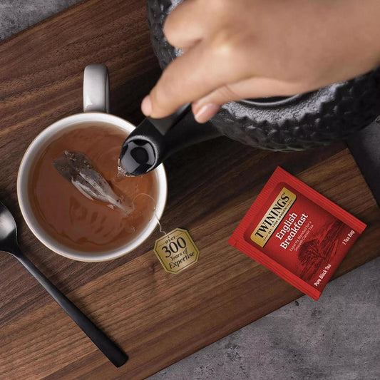 Twinings, Pure Black Tea, English Breakfast, 100 packs, 7.05 oz (200 g)