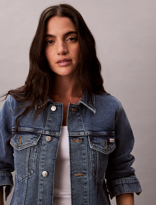 Calvin Klein Classic Trucker Jacket in "Bedford"