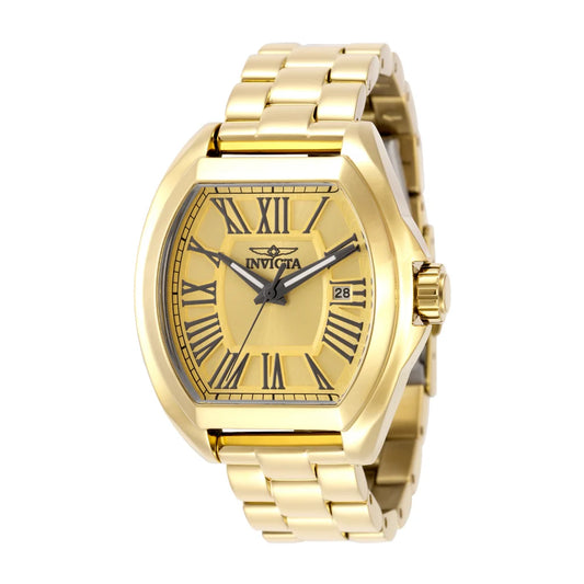 Invicta Pro Diver Hextrum Unisex Watch - 38mm, Gold (Model 48183)