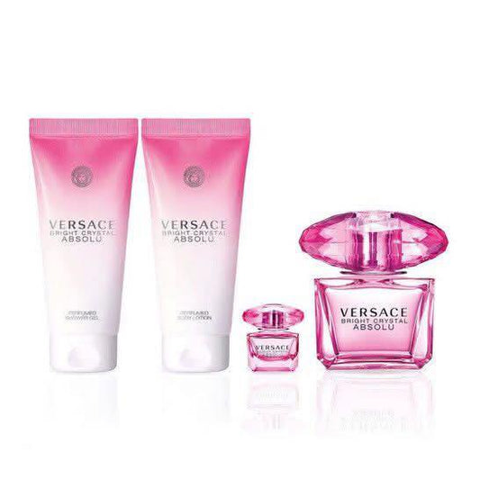 Versace Ladies Bright Crystal Absolu Gift Set Fragrances