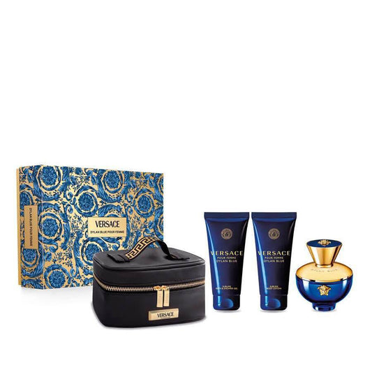 Versace Eros Flame by for Men - 3 Pc Gift Set 3.4oz EDP Spray, 0.3oz EDP Spray, 5.0oz Shower Gel
