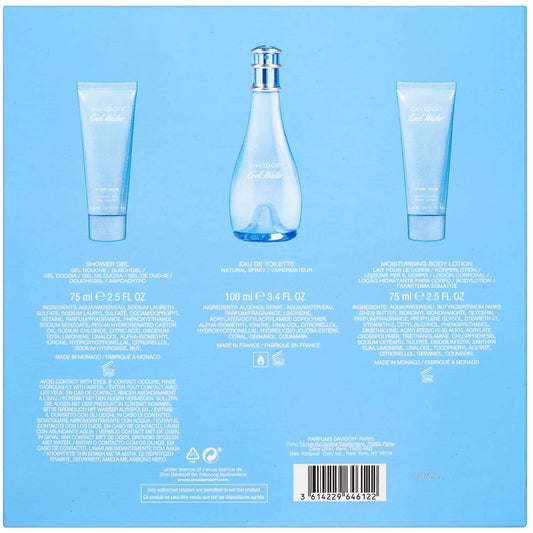 Davidoff Cool Water Woman 3 Piece Set
