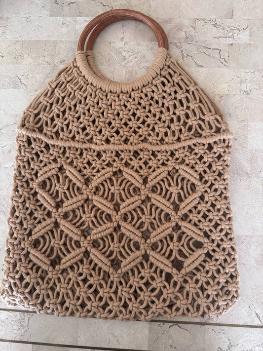 Small Woven Beach Bag