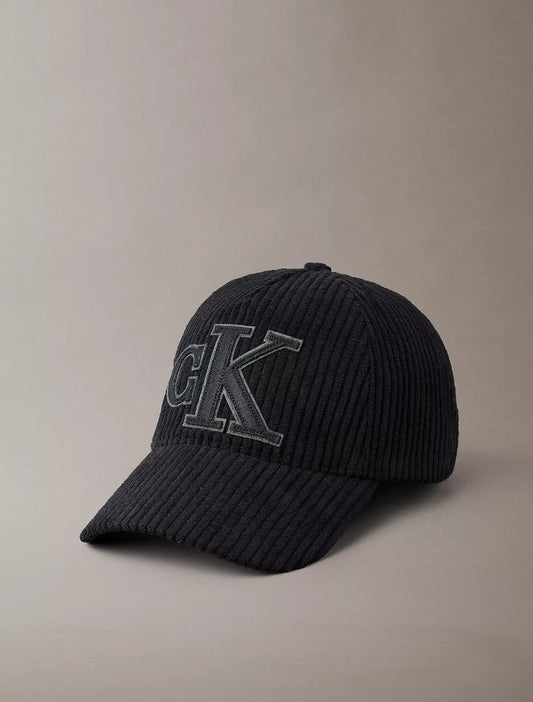 Calvin Klein Monogram Corduroy Baseball Cap