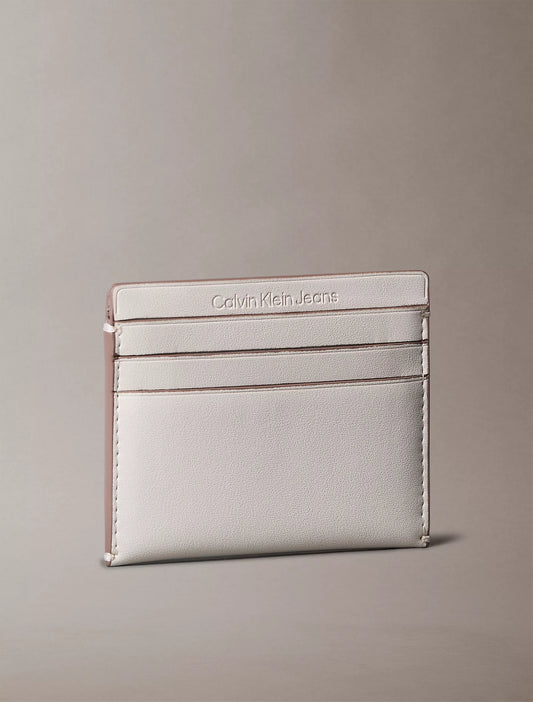 Calvin Klein Sculpted Impression Card Case - Wind Chime