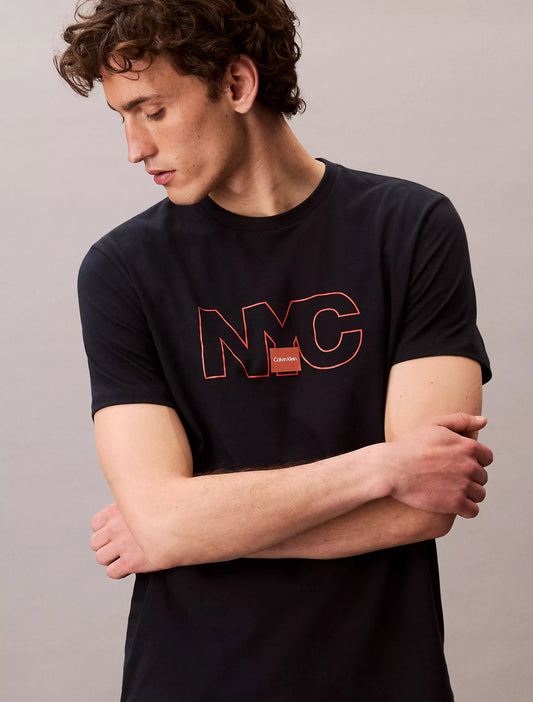 Calvin Klein NYC Outline Graphic Classic T-Shirt