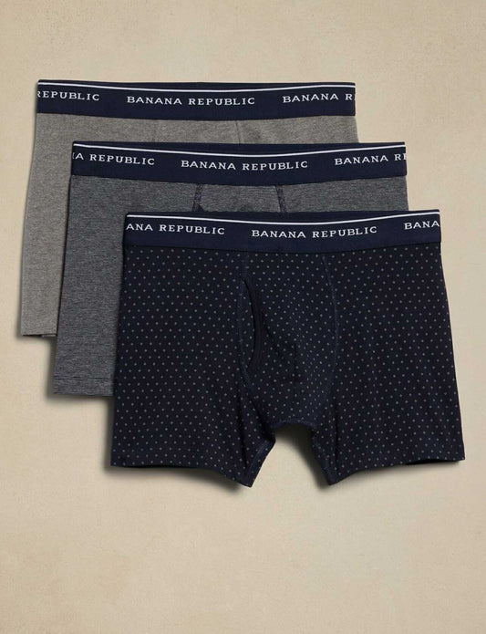 Banana Republic Boxer Briefs (3 Pack) - Preppy Navy