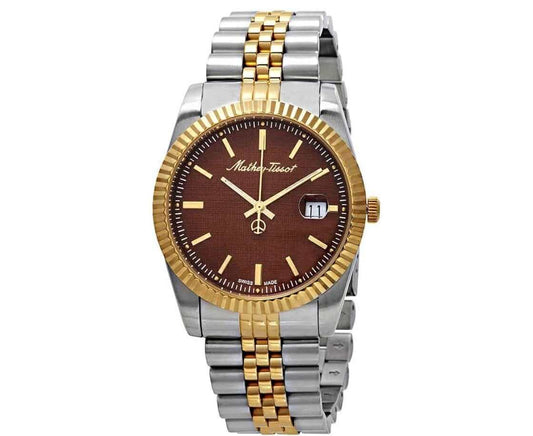 Mathey-Tissot Roly III Brown Dial Men's Watch (Model H810BM)