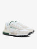 Lacoste Men’s Elite Active Sneakers in White & Dark Green