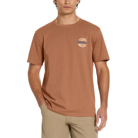 Hurley Men’s Graphic Tee in Orange