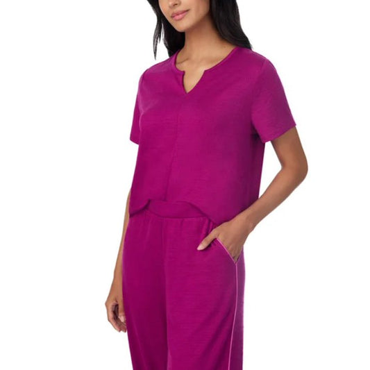 Carole Hochman Midnight Women's 3-Piece Pajama Set in Pink