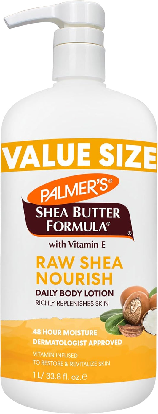 Palmer's Shea Formula Raw Shea Body Lotion (33.8 Ounces, Pack of 1)