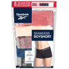 Reebok Women's 5-Pack Seamless Boyshorts