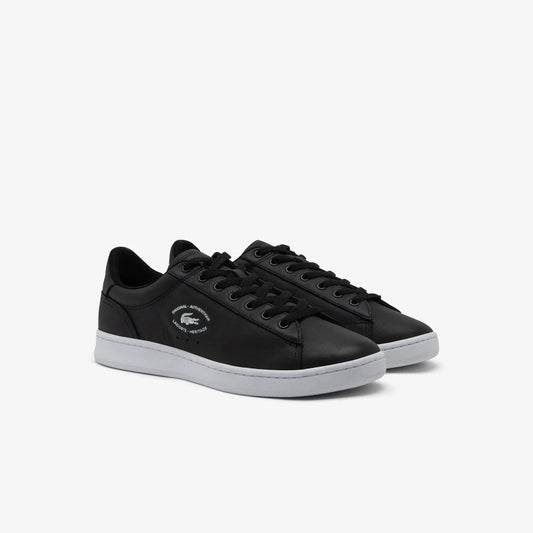 Lacoste Men's Carnaby Set Leather Sneakers in Black