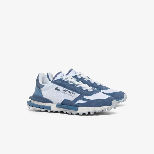 Lacoste Men’s Elite Active Sneakers in White/Dark Blue (Color Code / Variation: X96)