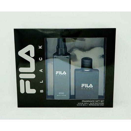 FILA Men's Black Fragrance Gift Set