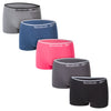 Reebok Women's 5-Pack Seamless Boyshorts