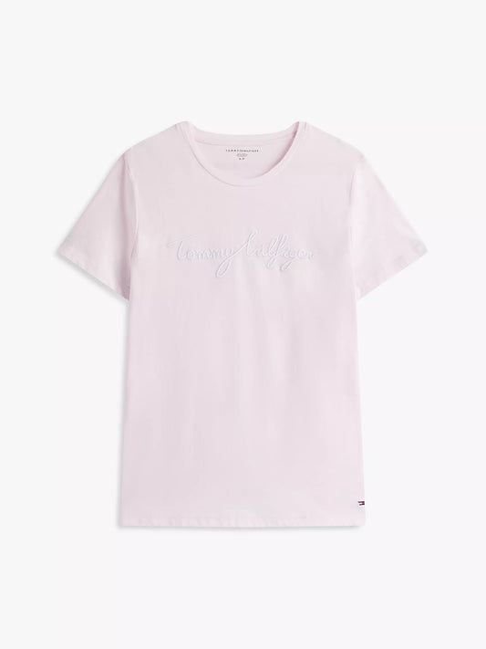 Tommy Hilfiger Embroidered Signature Crewneck T-Shirt