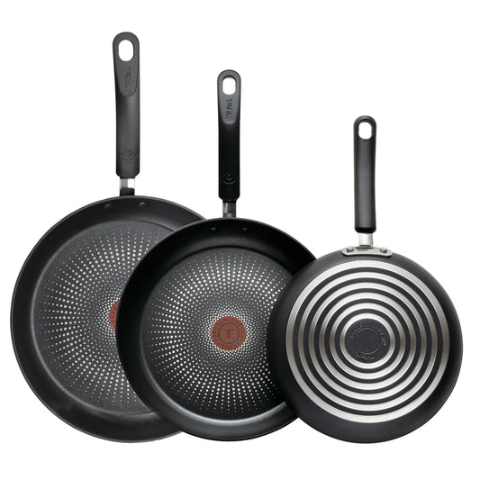 T-fal Non-Stick 3-Piece Fry Pan Set