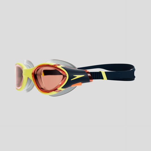 Speedo Biofuse 2.0 Goggle (True Navy/Hyper/Orange)
