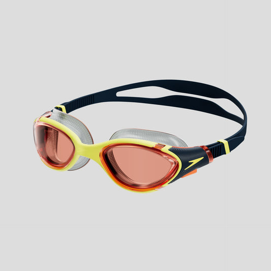 Speedo Biofuse 2.0 Goggle (True Navy/Hyper/Orange)