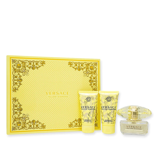 Versace Yellow Diamond Gift Set (EDT 50 + Shower Gel 50 + Body Lotion 50)