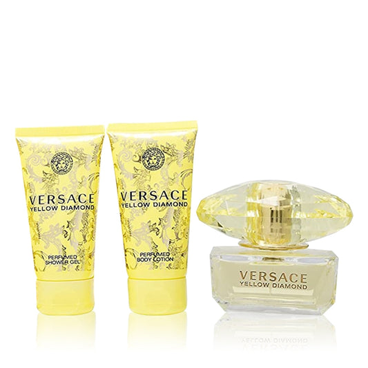 Versace Yellow Diamond Gift Set (EDT 50 + Shower Gel 50 + Body Lotion 50)