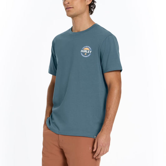 Hurley Men’s Graphic Tee in Blue