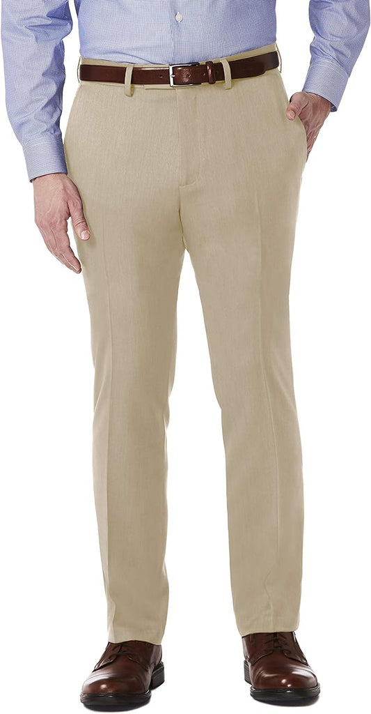 Kenneth Cole Reaction Men's Modern Premium Slim Fit Flat Front Dress Pant