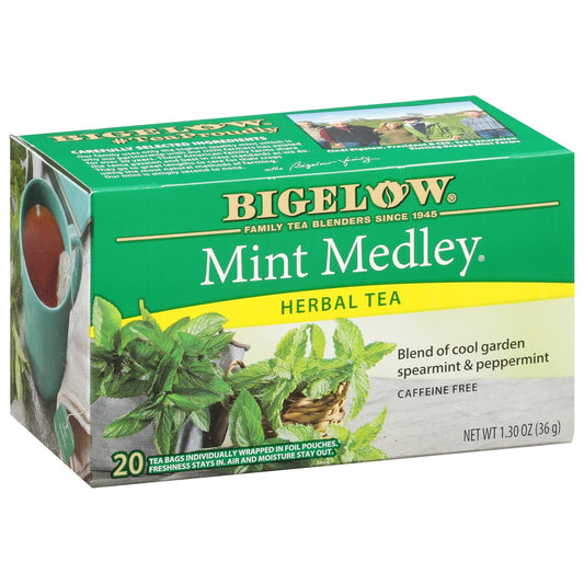 Bigelow Tea Mint Medley Herbal Tea (Pack of 6)