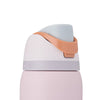 Owala FreeSip® Insulated Stainless Steel Water Bottle in "Sugar Spice Pink"