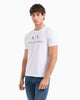 Armani Exchange Slim fit jersey T-shirt with logo - White