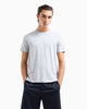 Armani Exchange Slim fit jersey T-shirt with logo - Grey