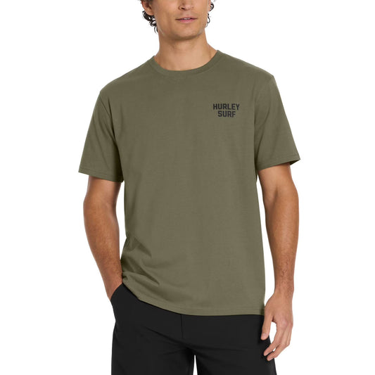 Hurley Men’s Graphic Tee in Green