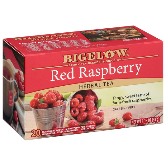 Bigelow Tea Red Raspberry Herbal Tea (Pack of 6)