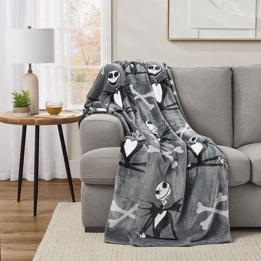 Adult Silk Touch Licensed 60" x 70" Silk Touch Throw | Nightmare Before Christmas