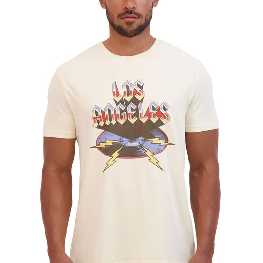 Lucky Brand Men's Graphic T-Shirt | Cream