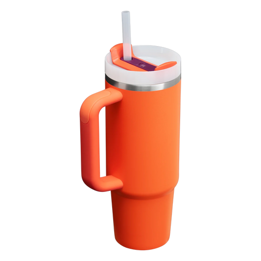 Stanley Quencher H2.0 FlowState Tumbler – 30 oz Tigerlily Plum