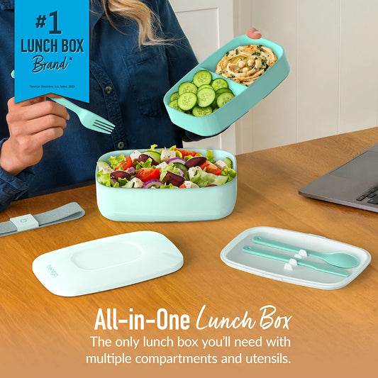 Bentgo Classic Lunch Box in Coastal Aqua