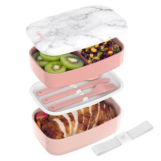 Bentgo Classic Lunch Box in Blush Marble